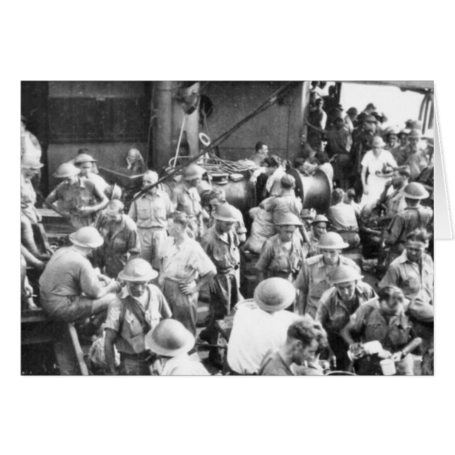 Infirmière parmi les troupes (Devant horizontal)