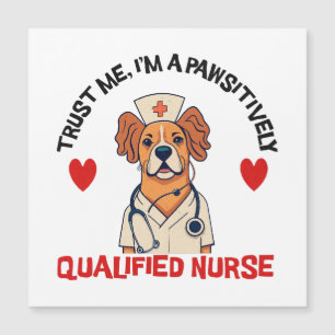 Infirmière qualifiée Pawsitively