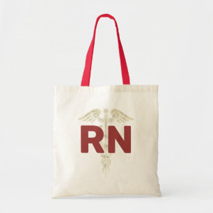 Infirmière RN Caduceus Sac fourre-tout de Bourgog