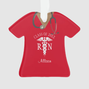 Infirmière RN Diplômée Funny Scrub Top Personna