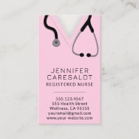 Infirmière RN, LVN, LPN, Carte de visite intérimai