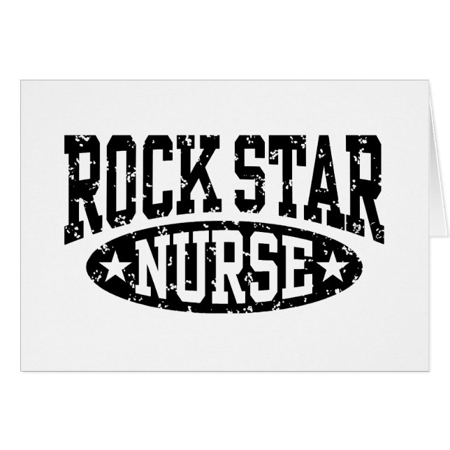 Infirmière rock Star (Devant horizontal)
