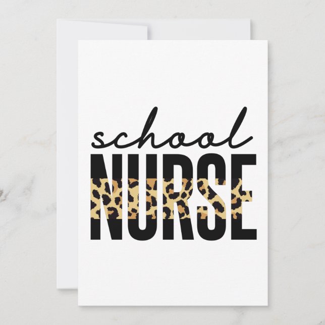 infirmière scolaire | Cadeaux d'appréciation de l' (Devant)