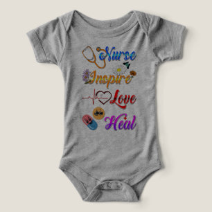 Infirmière Une Pièce Inspire Amour Guérir Med Thér