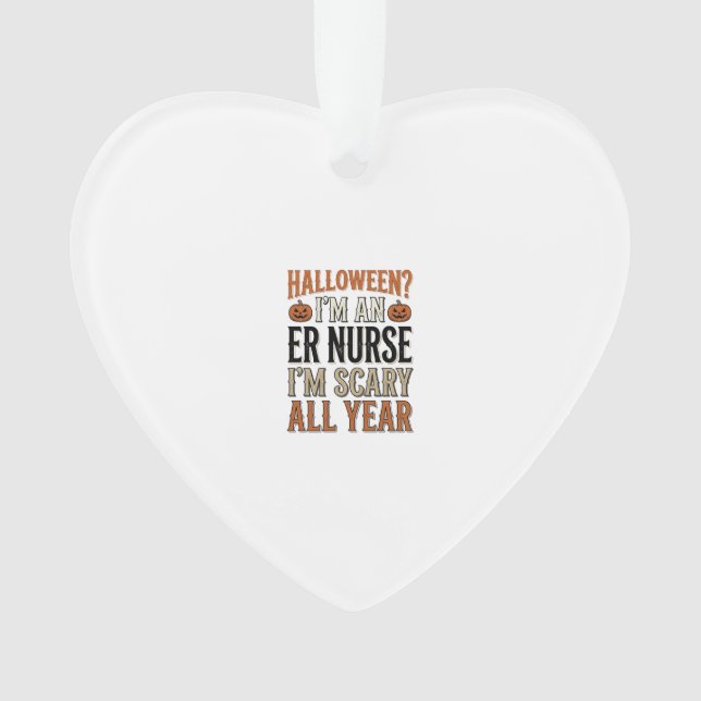 Infirmière Urgences Drôle Halloween Épouvantable T (devant)