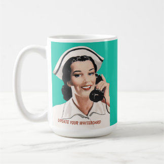 Infirmière vintage Conseils amusants Mug