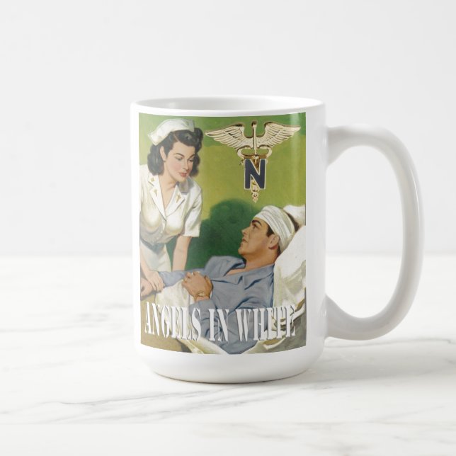 Infirmières de militaires - anges dans la tasse de (Droite)