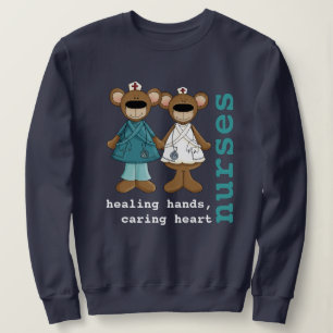Infirmières Nounours amusantes Sweatshirts