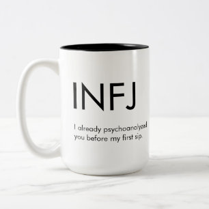 INFJ Déjà psychanalysé vous Mug Gift