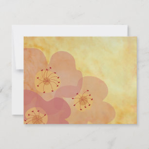 Influencé par l'Asie Carte de remerciements weddin