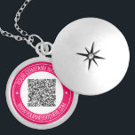 Info d'analyse de code QR et collier de texte - vo<br><div class="desc">Couleurs et polices personnalisées - Votre QR Code ou logo / Nom de la photo Site Web ou Texte personnalisé Entreprise ou personnel Design Moderne Collier / Cadeau - Ajouter votre QR Code - Image - Logo ou Photo / Nom - Entreprise / Site Web ou autre Information / texte...</div>