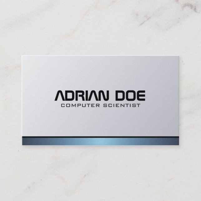 Informaticien - cartes de visite (Devant)