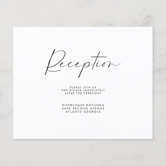 Informations sur la réception Insérer un prospectu (Devant)