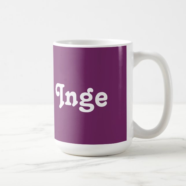 Inge de Mug (Droite)
