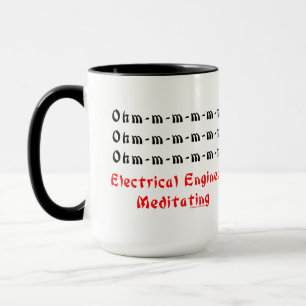 Ingénieur électrique Méditer Mug