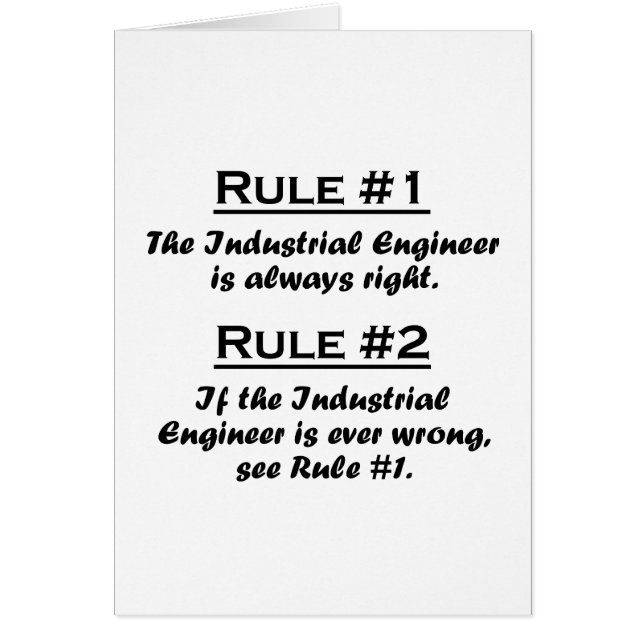 Ingénieur industriel de règle (Devant)