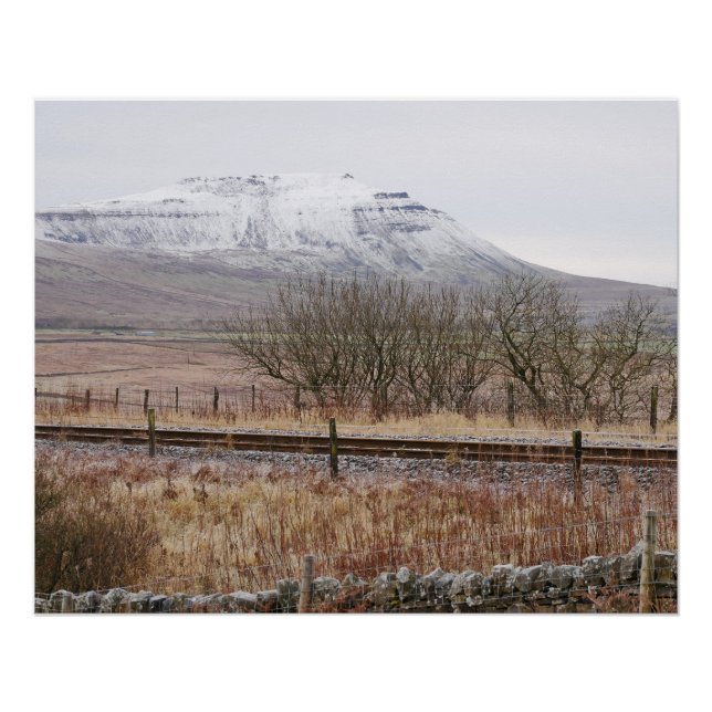 Ingleborough Yorkshire Poster (Devant)