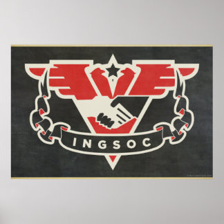 INGSOC 1984 Poster de propagande