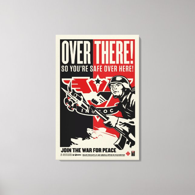 INGSOC sur la toile enveloppée (Recto)