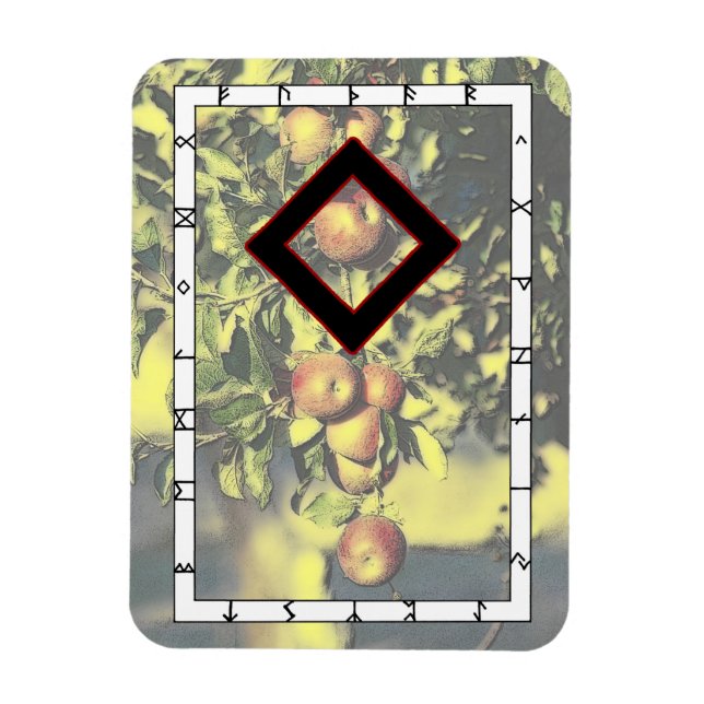 Ingwaz Rune Magnet - Héros ! (Vertical)