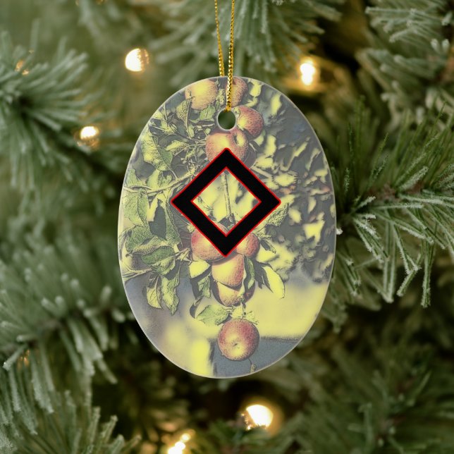 Ingwaz Viking Rune Yule Ornement - Héros ! (Arbre)