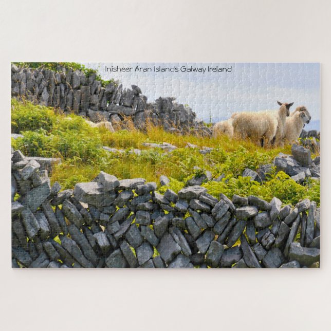 Inisheer Îles d'Aran Galway Irlande. Puzzle (Horizontal)