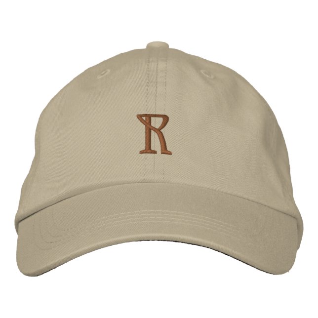 INITIAL "R" Designer Casquette (Devant)
