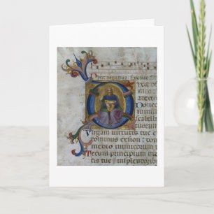 Initiale "D" de Mme 531 f.169v Historiated