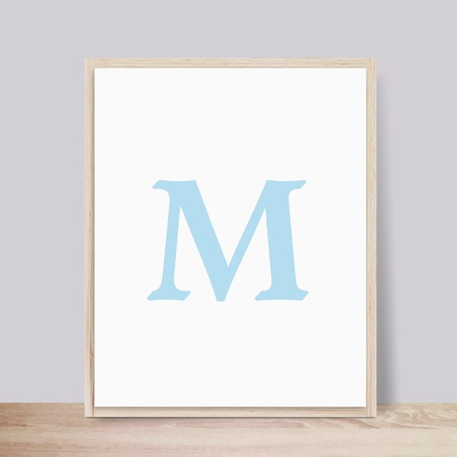 Initiale | Poster de la salle des garçons (Créateur téléchargé)