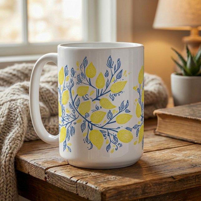 Initiales amusant coloré Poted Plante Mug (Initials colorful fun Potted Plant Mug.)