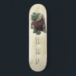 *~* Initiales Damask Royal Troll AP89 Skateboard<br><div class="desc">(Code de recherche AP89 pour les articles Troll et AP88 pour les articles de thème médiéval ) Transfert facile vers d'autres produits Zazzle. Patinage arrière - plan NOIR. Les couleurs vives et oh si heureux de NEON Rainbow couleurs juste pop les images TROLL et les LETTRES. Customisez / Personnalisez vos...</div>