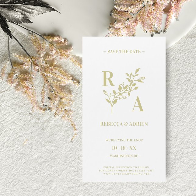 Initiales de Mariage de gerbes florales délicieuse (Créateur téléchargé)