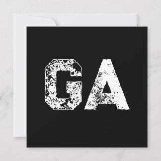 Initiales Monogramme Noir Blanc Simple