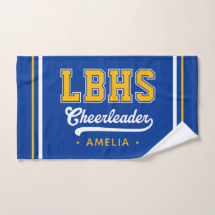 Initiales personnalisées de l'école, meneuse de cl