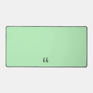 Initiales simples Élégant Script Cursif Vert clair