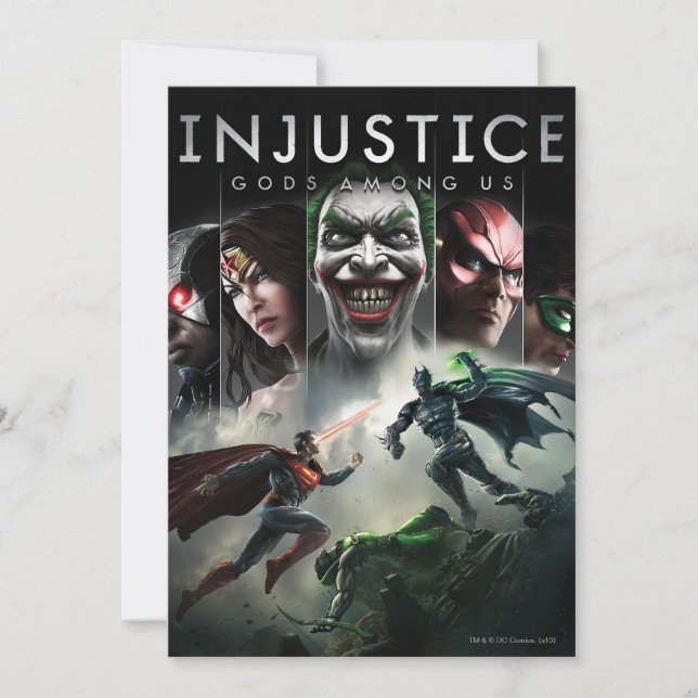 Injustice : Dieux parmi nous (Devant)