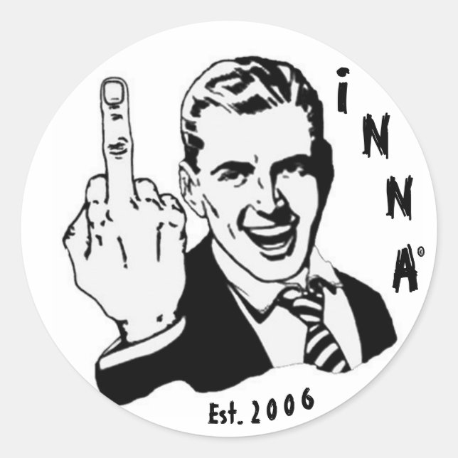 INNA Sticker "INNAfinga" (Devant)
