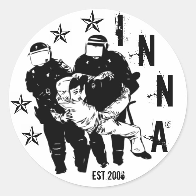 INNA Sticker "INNAkiwara" (Devant)