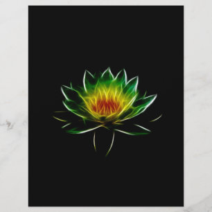 Inner Light l Lotus Art Abstrait