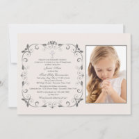 Innocence Carré Photo Invitation