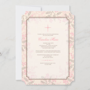 Innocence Invitation religieuse