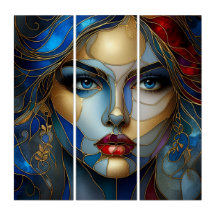 Innocence radieuse - Style de verre tendu