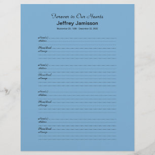 Inscription au remplissage du livre commémoratif P