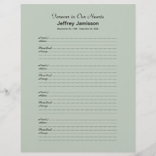Inscription au remplissage du livre commémoratif P