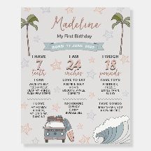 Inscription du surf Océan Jalons d'anniversaire