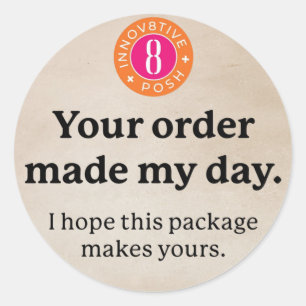 Inscrivez votre autocollant de commande