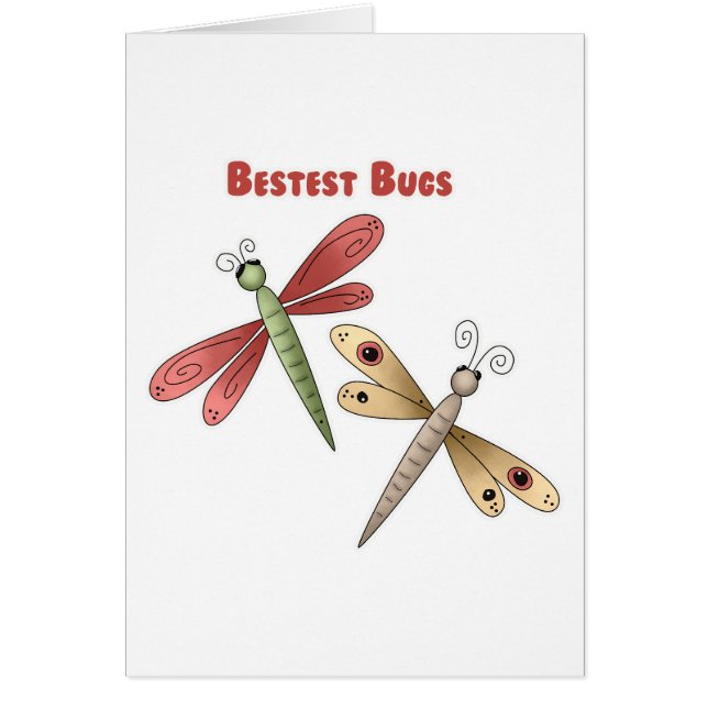 Insectes de Bestest (libellules) (Devant)