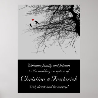 Inséparables, accueil de mariage affiche d'accueil