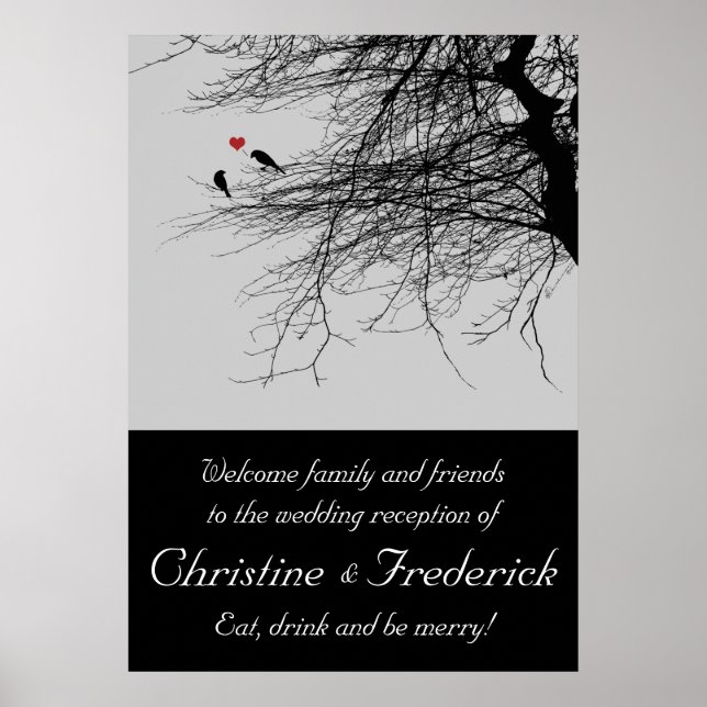 Inséparables, accueil de mariage affiche d'accueil (Devant)