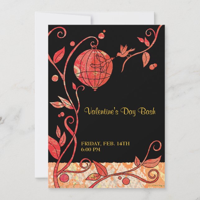 Inséparables : Invitations pour la Saint Valentin (Devant)